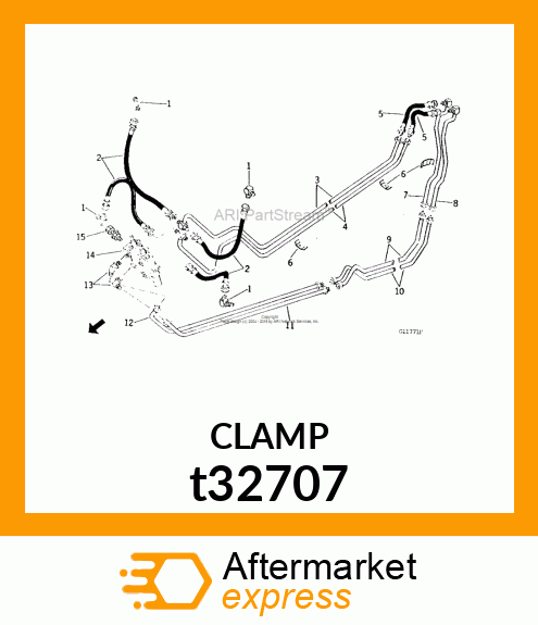 CLAMP t32707