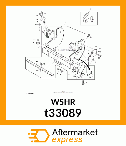 WASHER, SPECIAL t33089