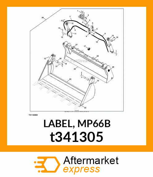 LABEL, MP66B t341305