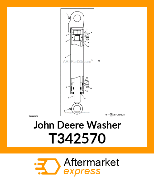 WASHER, HYD. CYL. T342570