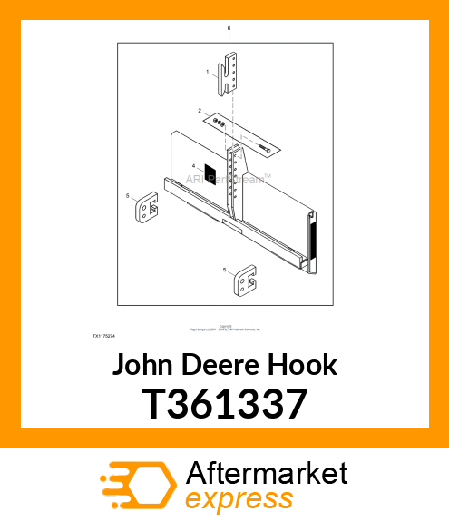 TOP HOOK T361337