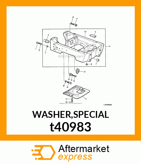 WASHER,SPECIAL t40983