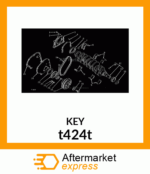 KEY t424t