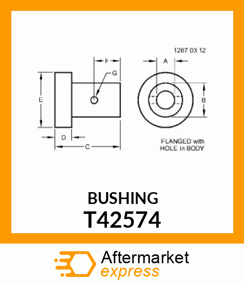 BUSHING T42574