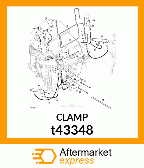 CLAMP,TUBE t43348