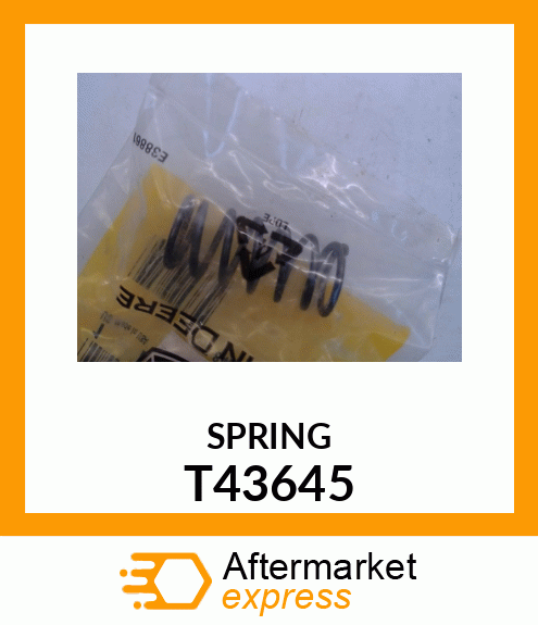 SPRING T43645