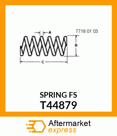 SPRING ,1ST amp; 2ND DIR SEQ SPOOL T44879