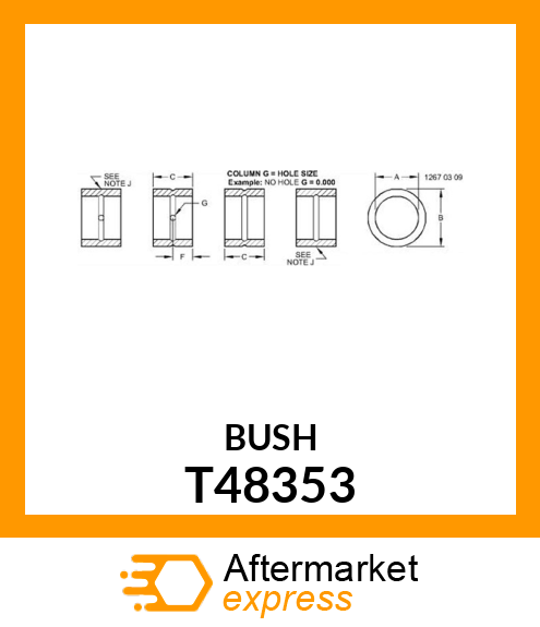 BUSHING T48353