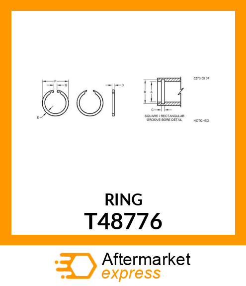 RING,SNAP T48776