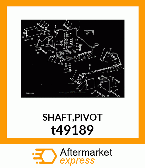 SHAFT,PIVOT t49189