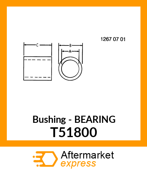 Bushing - BEARING T51800