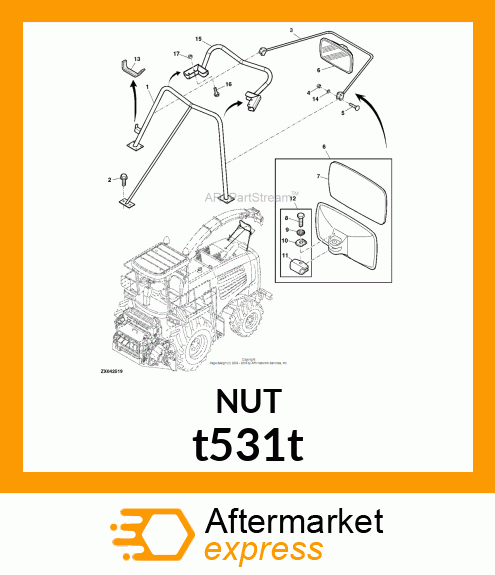 NUT, LOCK t531t