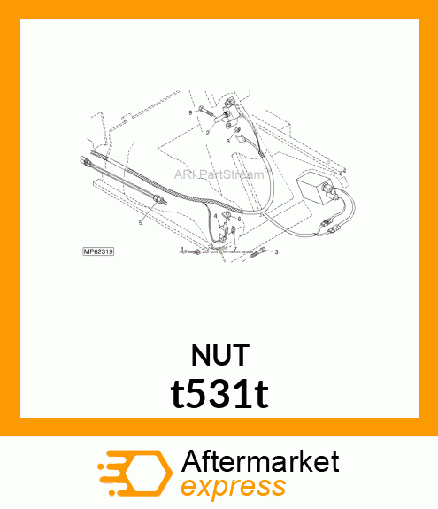 NUT, LOCK t531t