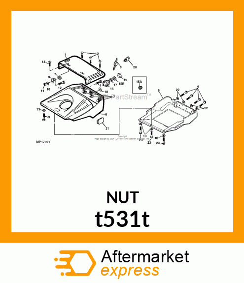 NUT, LOCK t531t