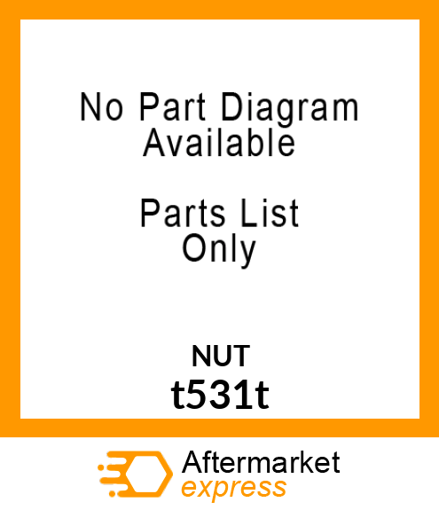 NUT, LOCK t531t