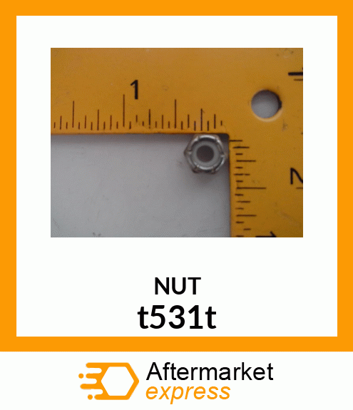 NUT, LOCK t531t