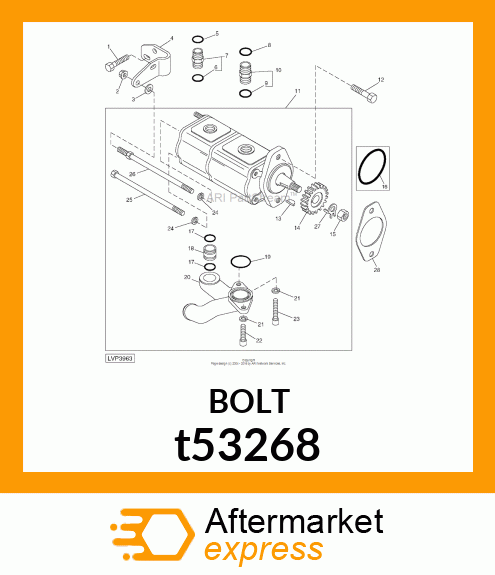 SCREW, FLANGED HEAD CAP t53268