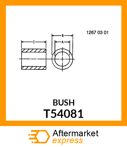 BUSHING T54081