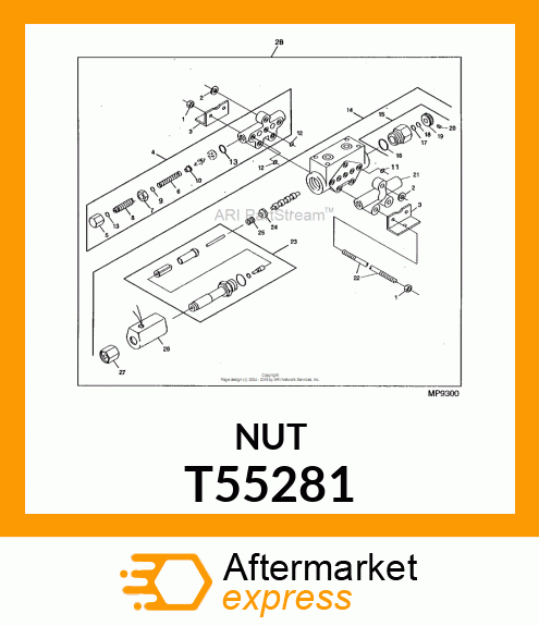 Nut - NUT T55281