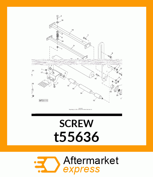 SCREW, (SPECIAL) t55636