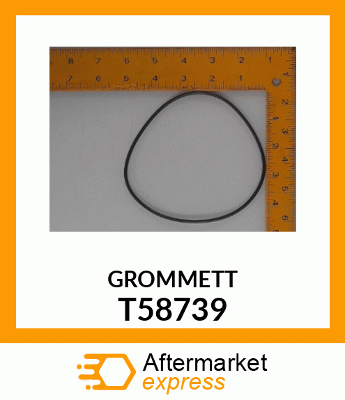 GROMMET RUBBER 24ID 35 HOLE T58739