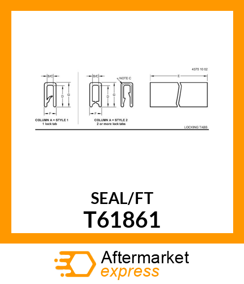 MOULDING T61861