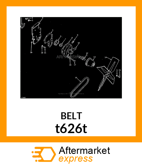 Belt t626t