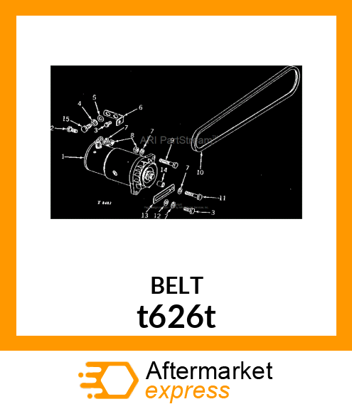 Belt t626t