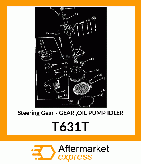 Steering Gear T631T