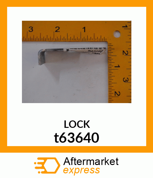 SLIDE BOLT LOCK t63640