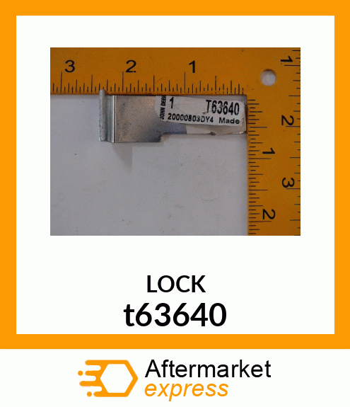 SLIDE BOLT LOCK t63640