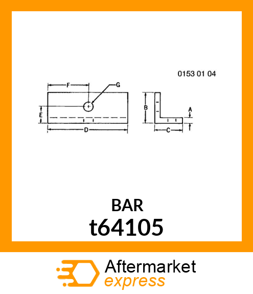 CLAMP, BATTERY t64105