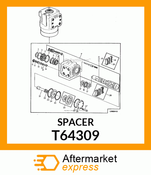 Spacer T64309
