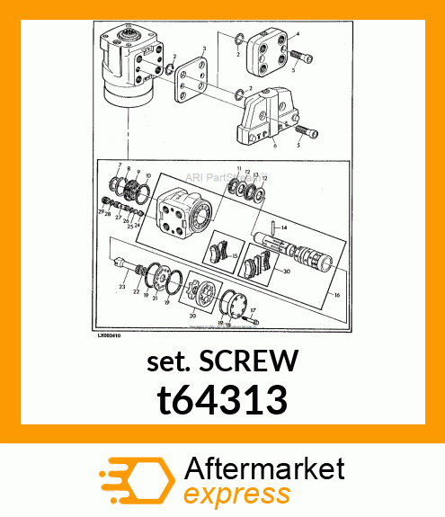 VALVE, STEERING t64313