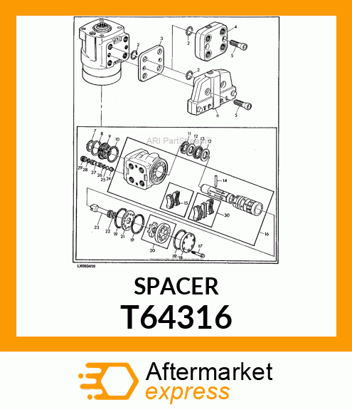 Spacer T64316