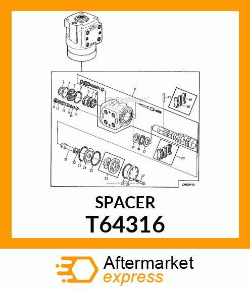 Spacer T64316