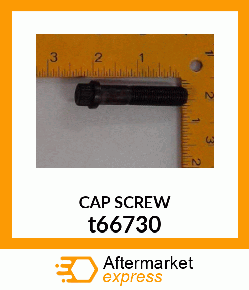 SCREW, 12 POINT HD SPECIAL CAP T66730