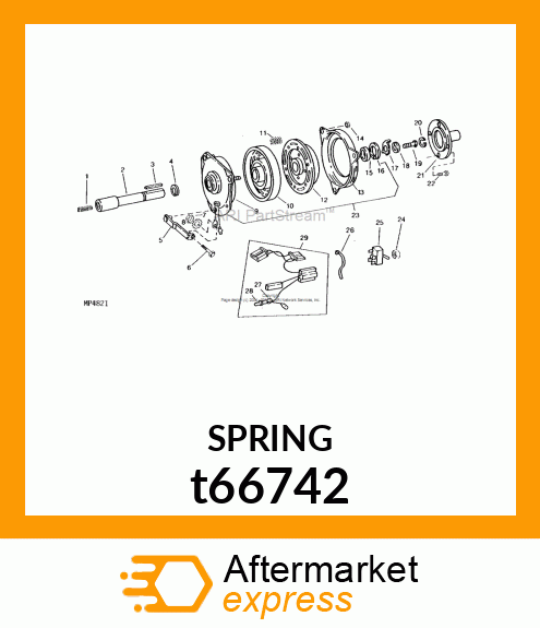 SPRING, COMPRESSION t66742