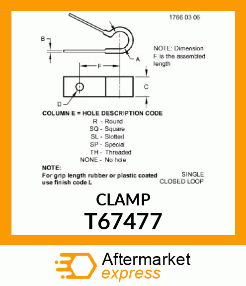 CLAMP T67477