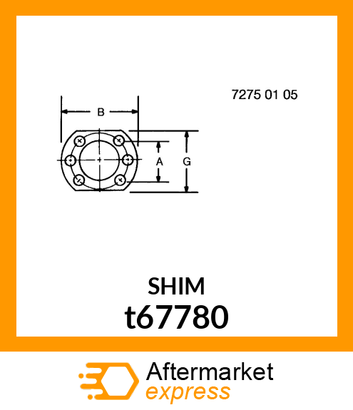 SHIM, .003 STEEL t67780