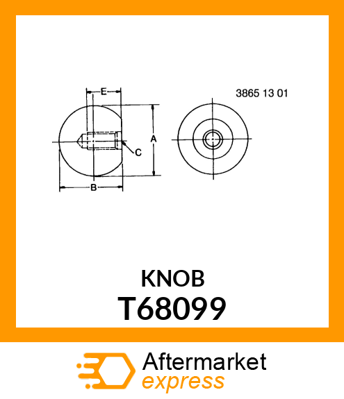 KNOB T68099