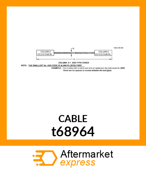 CABLE t68964