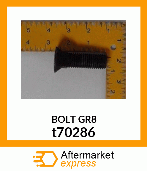 BOLT, CUTTING EDGE DOME HEAD PLOW t70286