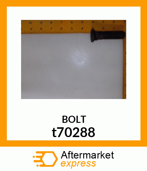 BOLT,PLOW SPECIAL t70288