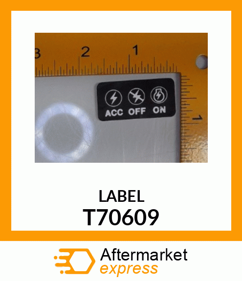 LABEL T70609