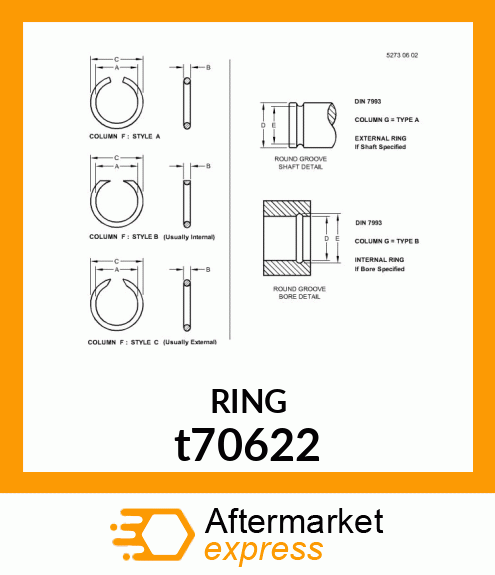 RING,SNAP t70622