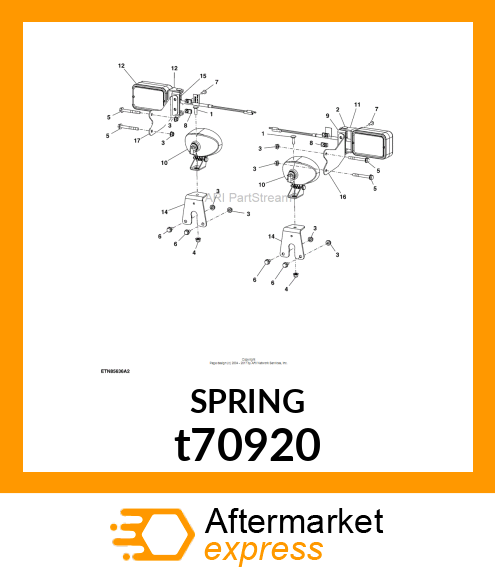 SPRING T70920