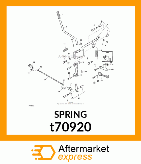 SPRING T70920