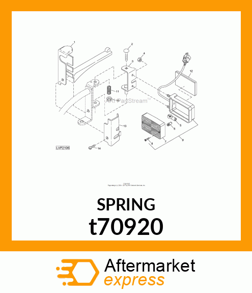 SPRING T70920