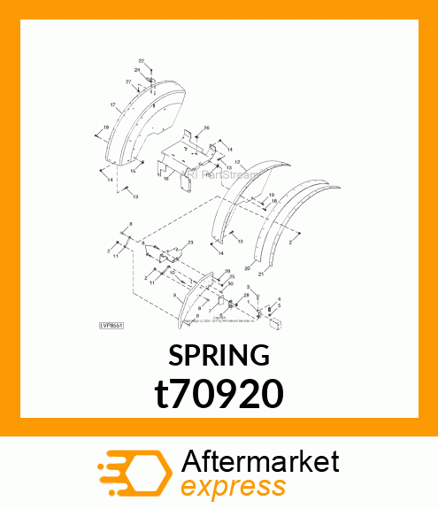 SPRING T70920